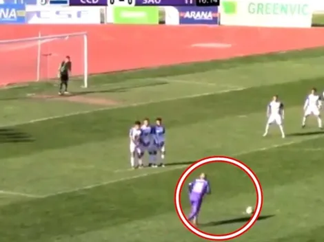 VIDEO | Humberto Suazo anota un golazo de tiro libre