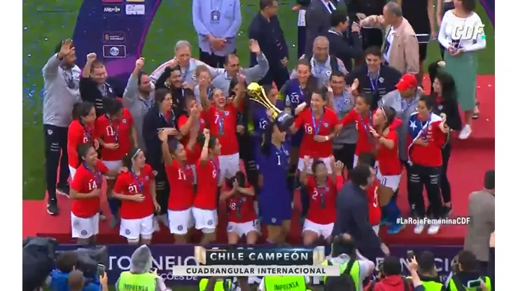 Chile logra histórico título en Cuadrangular en Brasil