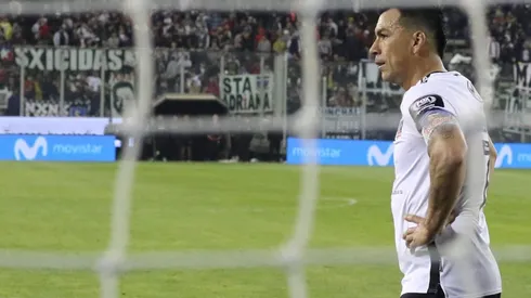Esteban Paredes no pudo cumplir el récord en el Estadio Monumental