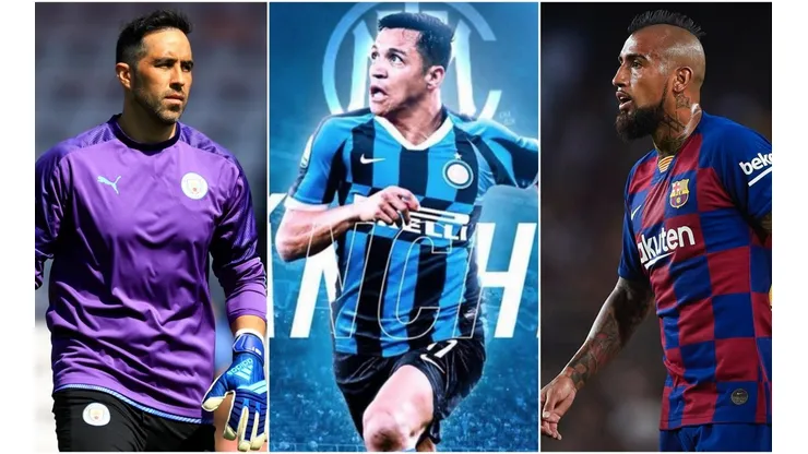 Bravo, Sánchez y Vidal en Champions