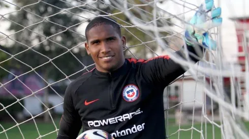 Omar Carabalí en la Roja