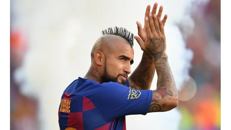 Arturo Vidal en Barcelona