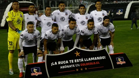 Formación de Colo Colo vs Palestino