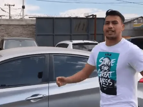 Iván Morales llegó a La Cisterna para apoyar a sus compañeros