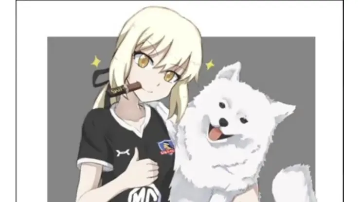Ilustración de animé