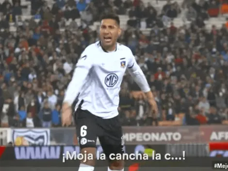 Los garabatos de Insaurralde para que regaran la cancha en el partido con Unión