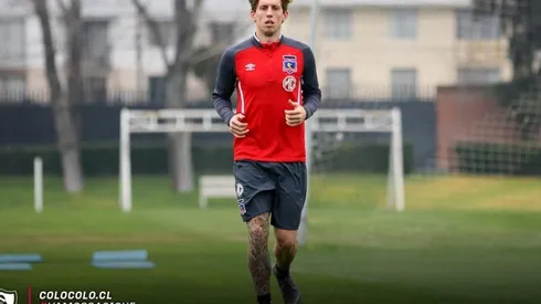 Iván Rossi entrena en Colo Colo