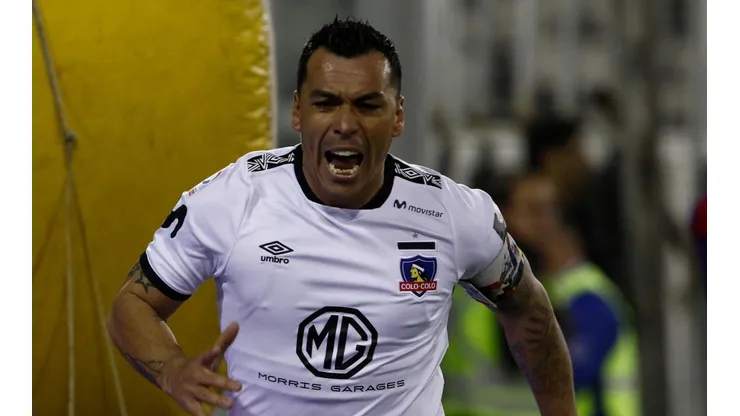 Esteban Paredes tuvo una gran jornada en el Estadio Monumental