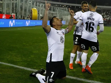 FOTOS | ¡Gol de Paredes! El ídolo adelanta a Colo Colo y queda a uno de Chama Valdés