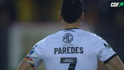 Esteban Paredes y su jineta de capitán.