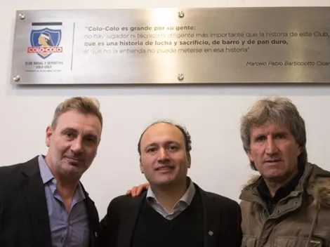 Barticciotto hablará con socios de Colo Colo por la remodelación del estadio Monumental