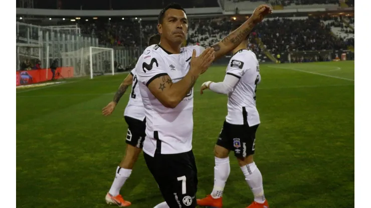 Celebración de Esteban Paredes