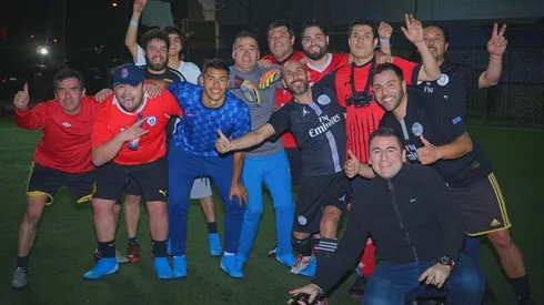 Pablo Mouche e Iván Morales con Nike