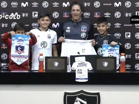 El especial regalo que le hicieron tres niños a Mario Salas