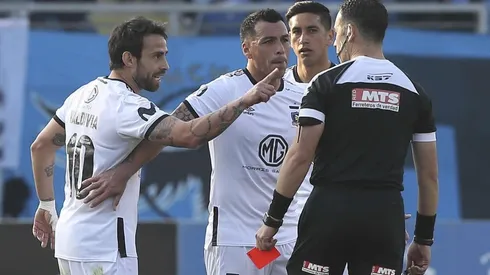 Jorge Valdivia en su momento de furia