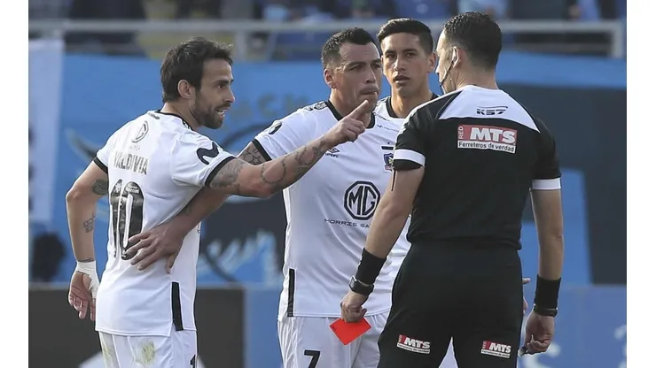 Jorge Valdivia en su momento de furia