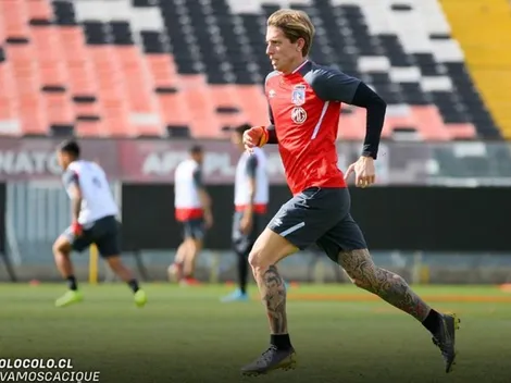 Fotos | El primer entrenamiento de Iván Rossi en Colo Colo