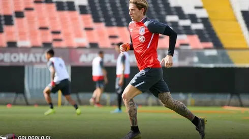 Iván Rossi suma su primer entrenamiento