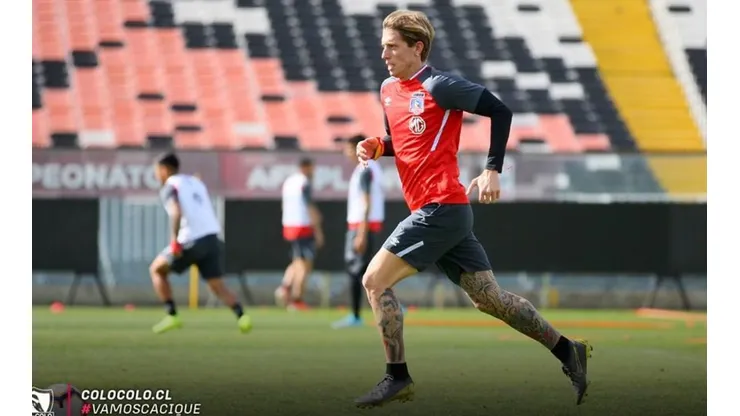 Iván Rossi suma su primer entrenamiento