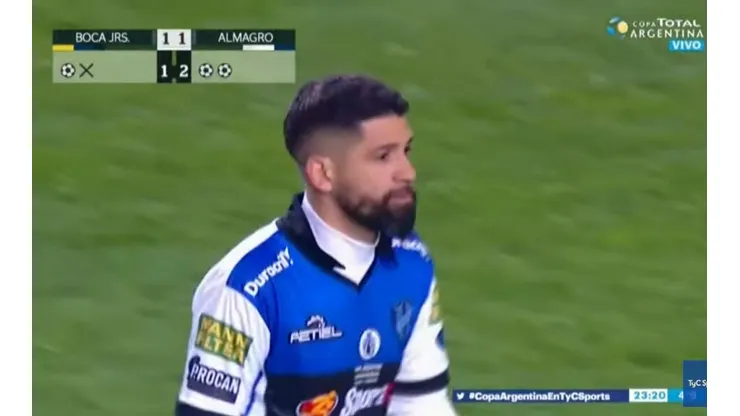 Lucas Wilchez celebra en Argentina