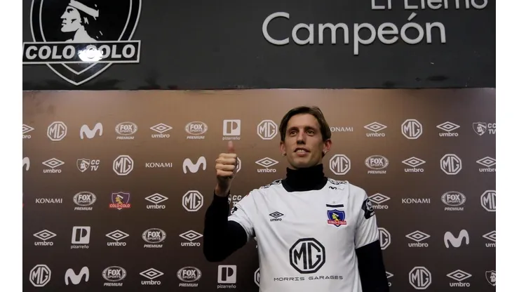 Iván Rossi presentado en Colo Colo