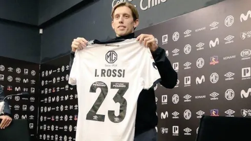 Iván Rossi con la camiseta 23