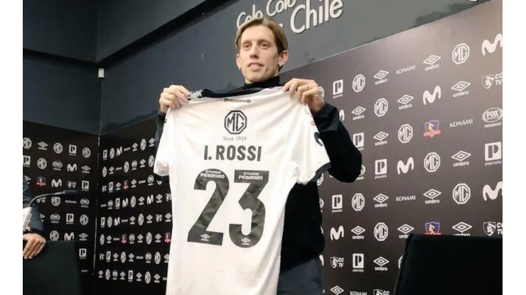 Iván Rossi con la camiseta 23