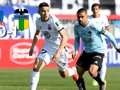 O'Higgins vs Colo Colo por el Campeonato Nacional en el Estadio Monumental: resultado, goles y resumen