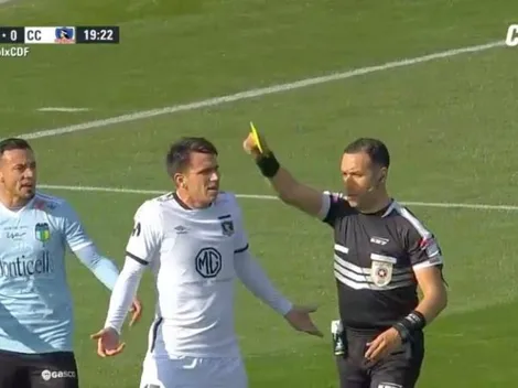 Fotos | Mouche pega un manotazo y recibe amarilla que lo deja suspendido