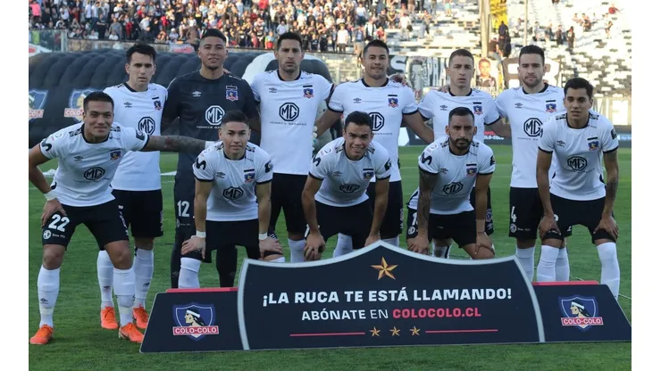 Formación de Colo Colo para enfrentar a O'higgins