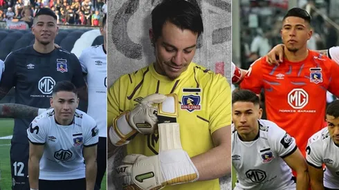 Las tres camisetas de arquero de Colo Colo