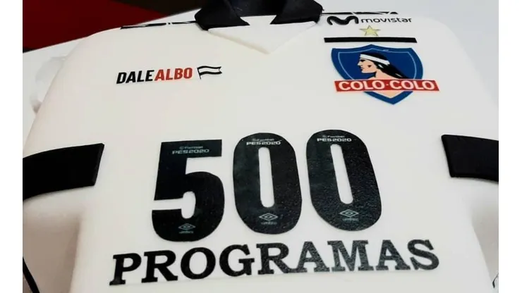 Son 500 programas junto a ustedes, repasando la actualidad de Colo Colo en todos los momentos.