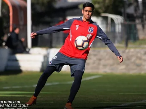 ¡Se pasó! Andrés Vilches se mandó un golazo en el último entrenamiento