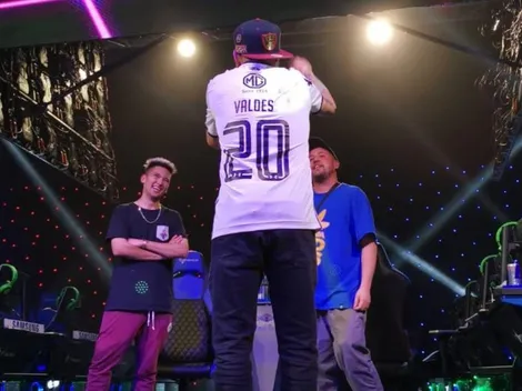 El freestyler Racek aparece en Festigame con la camiseta de Colo Colo