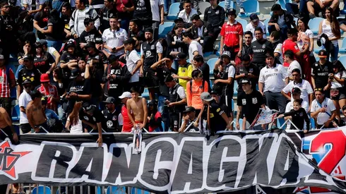 Hinchas de Colo Colo en Rancagua