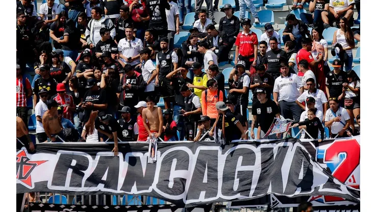Hinchas de Colo Colo en Rancagua