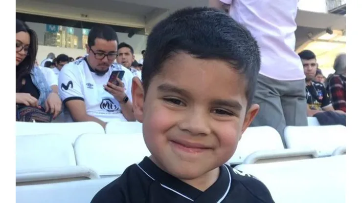 Agustín Polanco, joven hincha del Cacique
