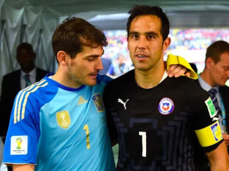 Iker Casillas felicitó a Claudio Bravo por "volver y estar a un gran nivel"