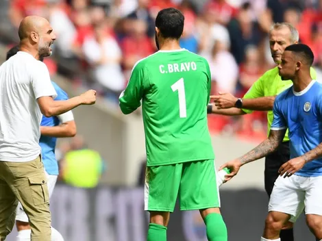 Pep: "Bravo ganó el juego. Es un increíble segundo portero"