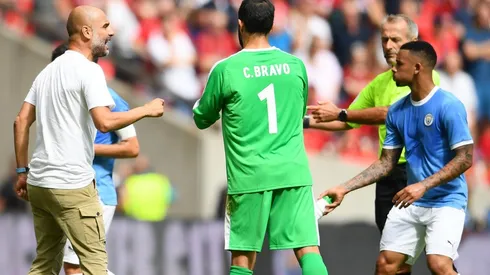 Claudio Bravo fue elogiado por Pep Guardiola, pero Ederson es el titular