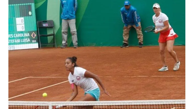 Daniela Seguel luchó hasta el final junto a su compañera, pero no pudieron sumar una medalla para Chile.