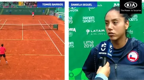 A Daniela Seguel le queda el dobles femenino junto a Alexa Guarachi