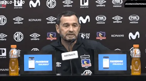 El DT habló de varias temas en la sala de prensa del Monumental