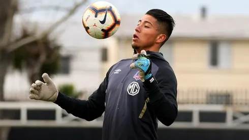 Brayan Cortés, dueño del arco de Colo Colo.