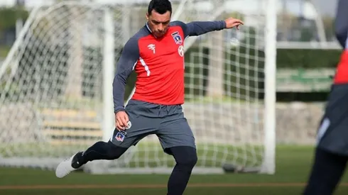 Paredes entrena a la par con sus compañeros