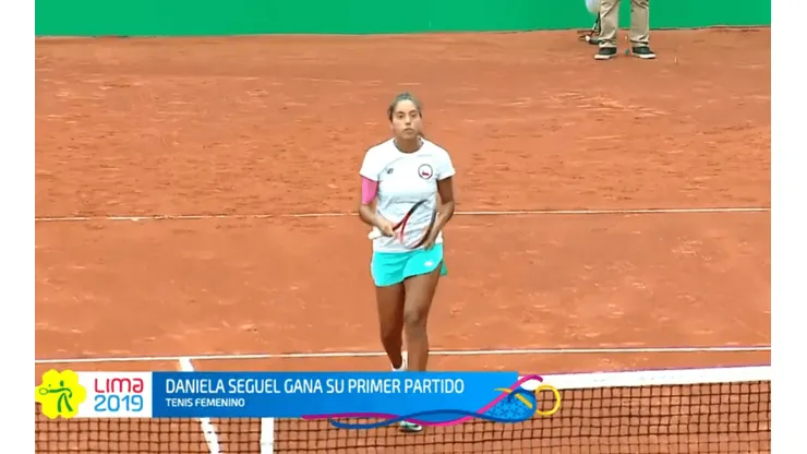 La Pantera clasifica a cuartos de final del tenis femenino de los Juegos Panamericanos.