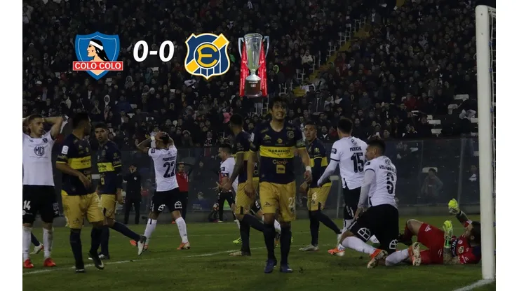 Colo Colo igualó sin goles ante Everton en el Estadio Monumental