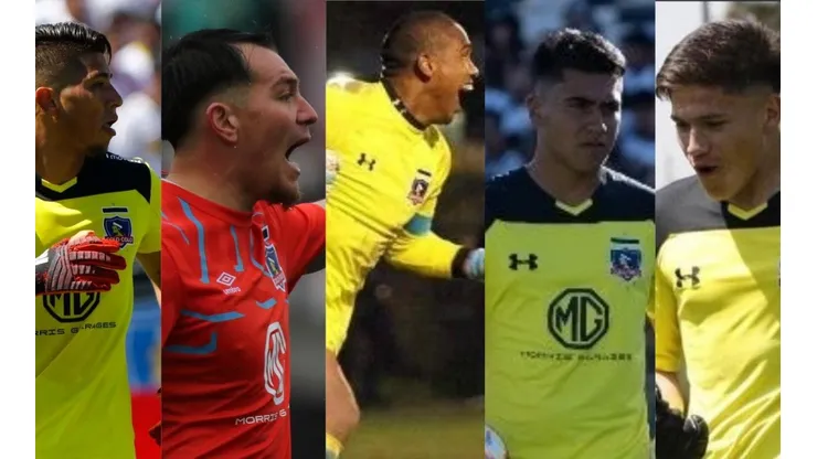 Brayan Cortés, Darío Melo, Omar Carabalí, Julio Fierro y José Sanhueza