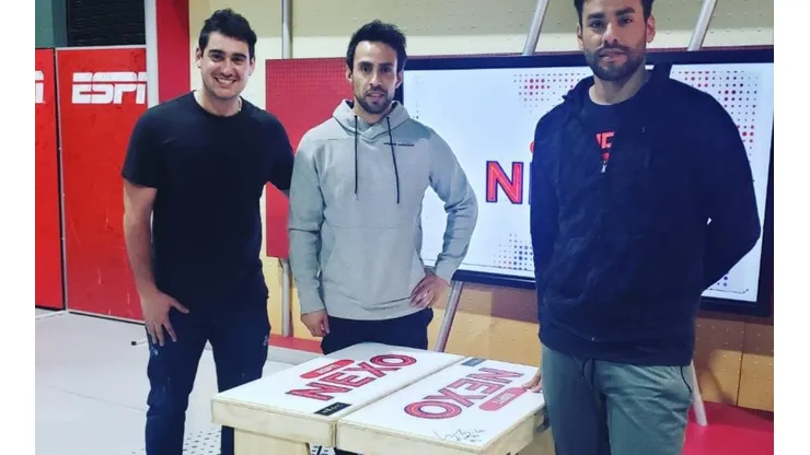 Valdivia presentando Smart Table en Nexo