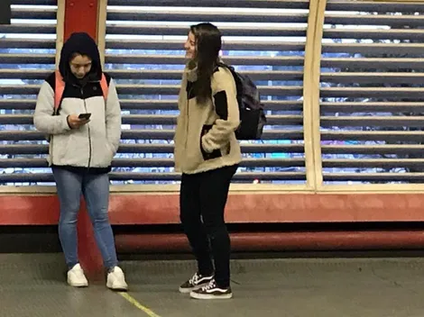 Balmaceda se fue en metro tras partido de Colo Colo Femenino